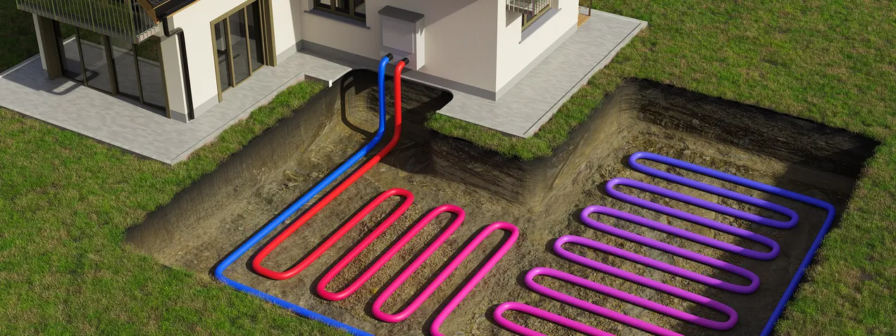Geothermal HVAC system installed by Summit Comfort Solutions HVAC