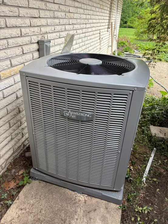 Packaged residential HVAC system installed by Summit Comfort Solutions HVAC